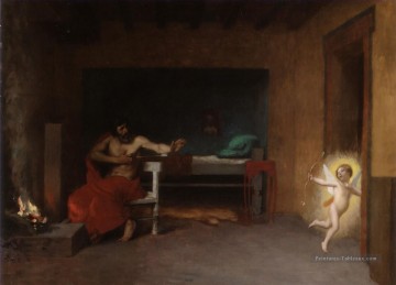 Anacreon 3 Orientalisme Grec Arabe Jean Léon Gérôme Peinture à l'huile